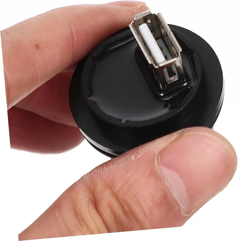 USB Panel Mount Connector Dual Female Adapter for Motorcycle Yacht Data Transmission - Image 4